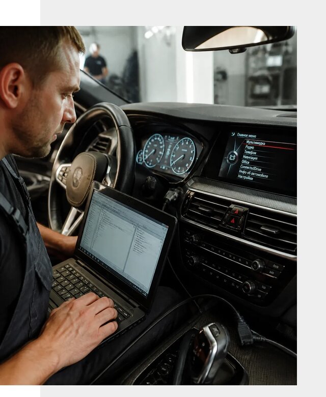 Русификация приборной панели BMW для авто в Ирбите от компании