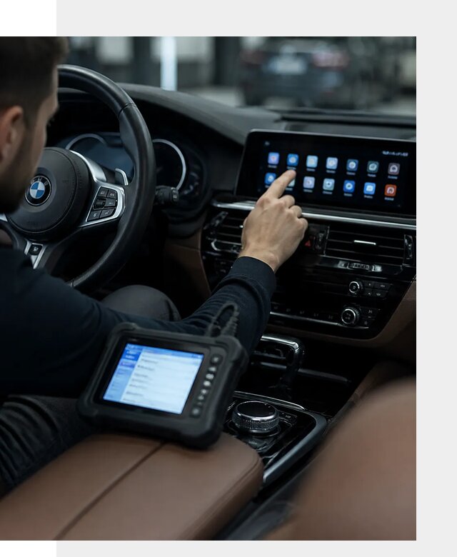Установка приложений и мультимедиа сервисов BMW в Ирбите