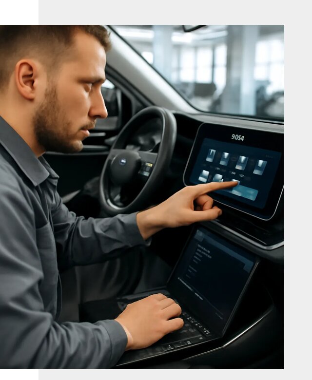 Установка приложений и сервисов Jetour в автомобиле в Ирбите