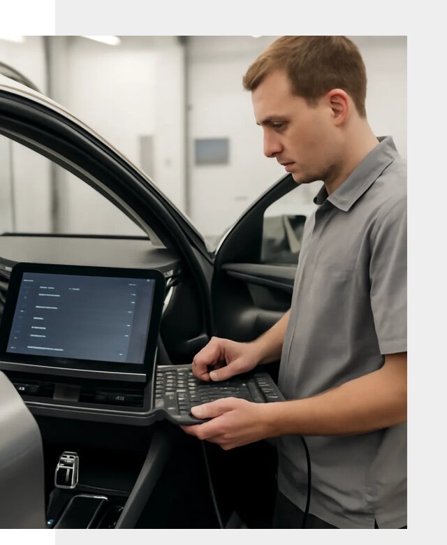 Русификация мультимедиа автомобилей Lynk Co в Ирбите