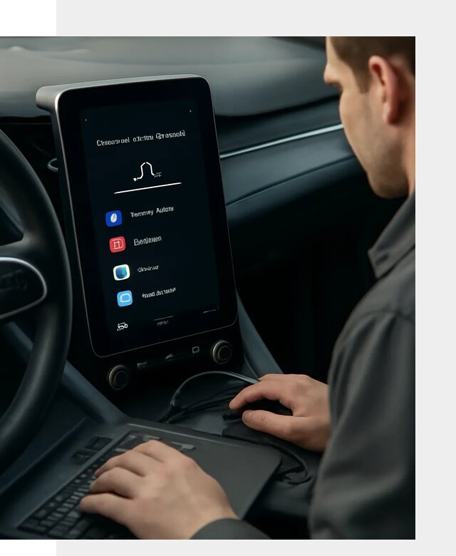 Установка приложений Lynk Co на автомобиль в Ирбите