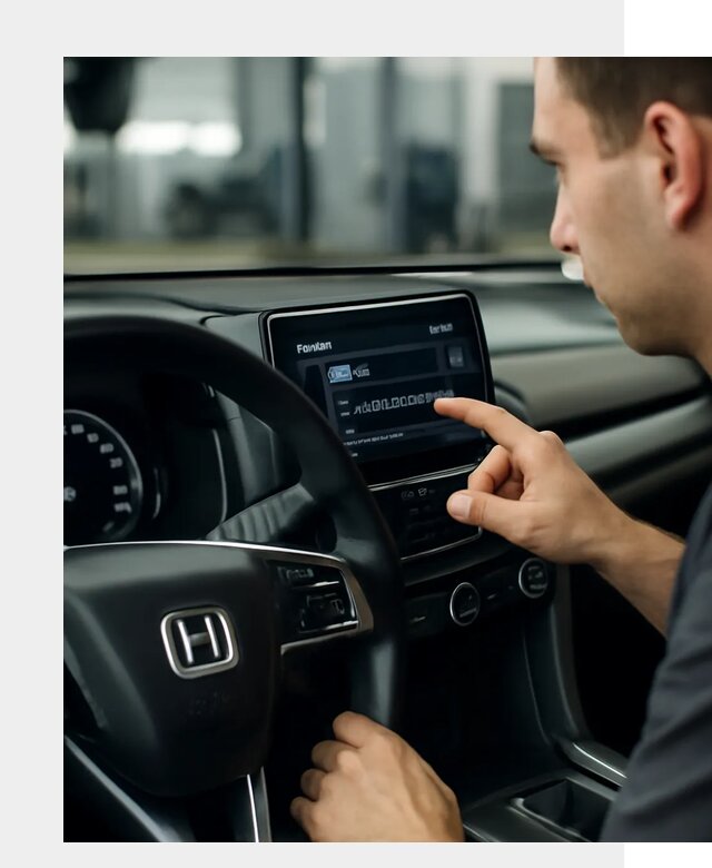 Русификация панели приборов Honda в Ирбите по цене 5497 ФастМобиль-Рбт