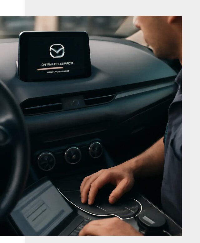 Установка приложений Mazda на мультимедийную систему в Ирбите
